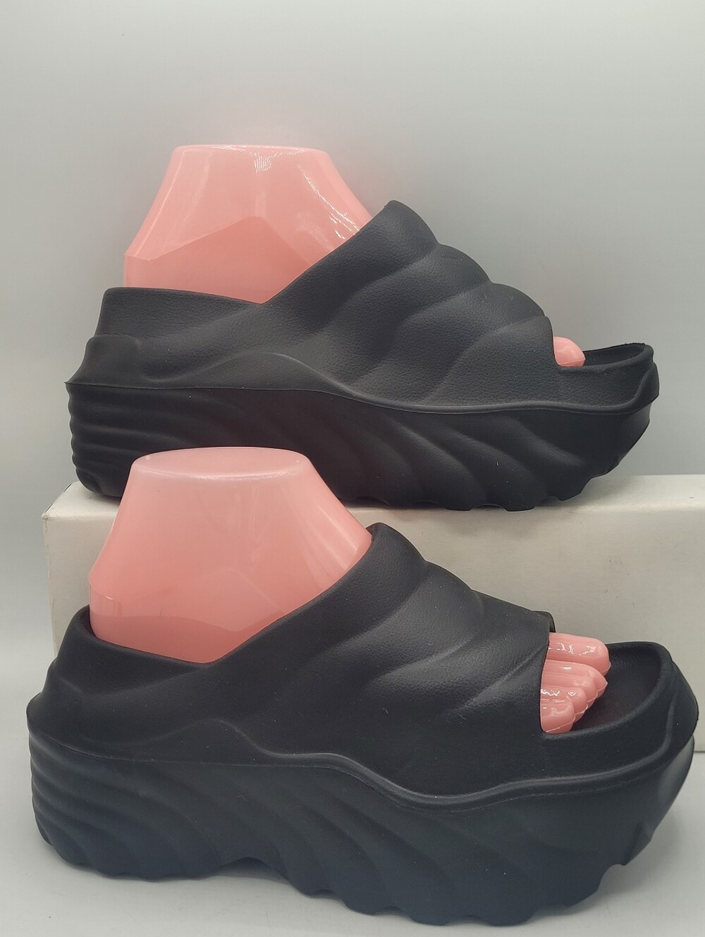 Sugarpunk Y2K Eva 3.5" Platform Shoes Size 5.5